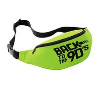 Back to The 90s Bum Bag (One Size, Lime Green)