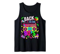 Back to The 90s Cassette Old-School Music Mixtape Throwback Tank Top