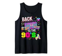 Back to The 90's Cassette Retro Old-School Music Throwback Tank Top
