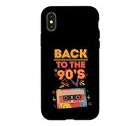 Back To The 90s Cassette Retro Vintage Party Lover Nineties Case for iPhone X/XS