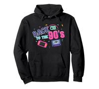 Back to The 90s Cassette Tape Old-School Music Mixtape Vibes Pullover Hoodie