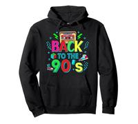 Back to The 90s Mixtape Era Cassette Tape Old-School Music Pullover Hoodie