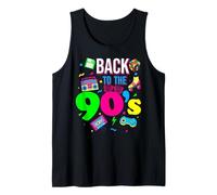 Back to The 90s Mixtape Era Old-School Music Throwback 1990s Tank Top