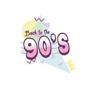 Back To The 90's Sweatshirt - White - L