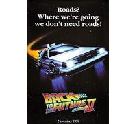 "BACK TO THE FUTURE 2" Michael J Fox Modern Classic Movie Poster (A3 Size 29 x 42 cms)