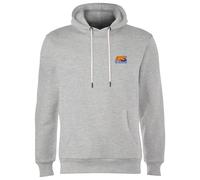 Back To The Future 35 Hill Valley Front Hoodie - Grey | Size: Medium Back To The Future Grey M
