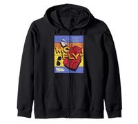 Back To The Future 35th Anniversary McFly Item Poster Zip Hoodie