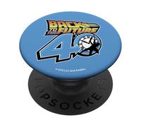 Back To The Future 40th Anniversary Clock Tower Logo PopSockets Adhesive PopGrip