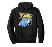 Back To The Future 40th Anniversary Clock Tower Logo Pullover Hoodie