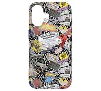Back To The Future 40th Anniversary Sticker Collage AOP Case for iPhone 17
