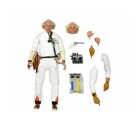 NECA Back to the Future Doc Brown (1985) Hazmat Suit 7" Action Figure