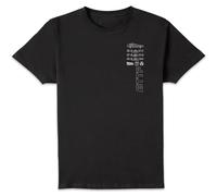 Back to The Future 88MPH Men's T-Shirt - Black
