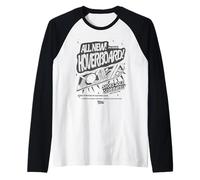 Back To The Future All New Hoverboard Flyer Raglan Baseball Tee