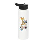 Back to the Future Anime Style Stainless Steel Insulated Water Bottle