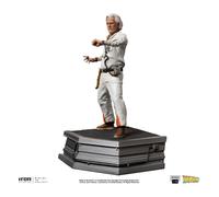 RITORNO AL FUTURO Back to the Future Doc Brown 1/10 Statue Iron Studios