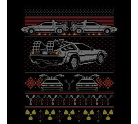 Back To The Future Back In Time for Christmas Men's T-Shirt - Black - XL