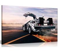 Back To The Future Canvas Wall Art Picture Print (36x24in)