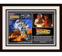 Back to the future Cast Signed/Autographed A4 Print, 29.7 x 21 cm (Print Only)
