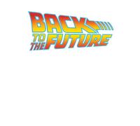 Back To The Future Classic Logo Women's T-Shirt - White - XS