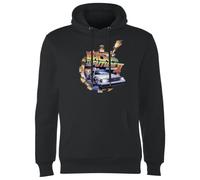 Back To The Future Clockwork Hoodie - Black | Size: 2XL Back To The Future Black 2XL