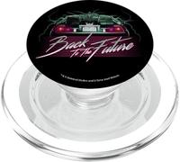 Back To the Future DeLorean 80's Style Neon PopSockets PopGrip for MagSafe