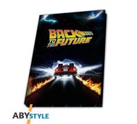 Back To The Future Delorean A5 Notebook (Paperback Book)