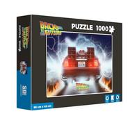 Back To The Future DeLorean - OUTATIME - 1000 pieces Puzzle multicolor Onesize