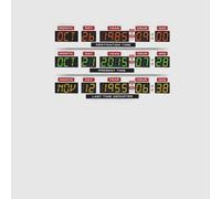 Back To The Future Destination Clock Women's T-Shirt - Grey - XXL