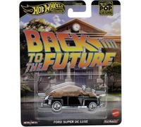 Back To The Future DieCast Model Car Ford Super Deluxe 1/64 Hot Wheels JBL82