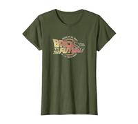 Back to The Future Distressed Roads Logo T-Shirt