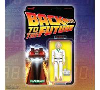 SUPER7 Back to the Future Reaction + Wave 01 - Dr. Emmett Brown (1980s) Action Figure