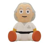 Back To The Future Doc Brown Collectible Vinyl Figure from Handmade by Robots in White Back To The Future White