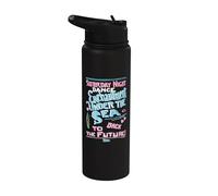 Back to The Future Enchantment Under The Sea Dance Stainless Steel Insulated Water Bottle
