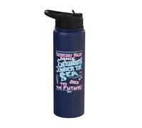 Back to The Future Enchantment Under The Sea Dance Stainless Steel Insulated Water Bottle