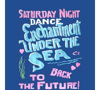 Back To The Future Enchantment Under The Sea Unisex T-Shirt - Blue - M