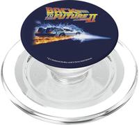 Back To The Future Fire And Lightning Car PopSockets PopGrip for MagSafe