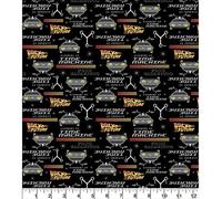Back to The Future - Flux Capacitor - Cotton Print Fabric
