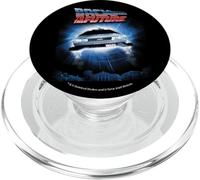 Back To The Future Flying Car Blue Portal PopSockets PopGrip for MagSafe