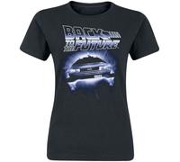 Back To The Future Flying Delorean T-Shirt black M