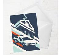 Back To The Future Greetings Card - Giant Card