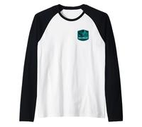 Back to the Future Hill Valley Lightning Pocket Hit Raglan Baseball Tee