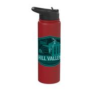 Back to the Future Hill Valley Lightning Stainless Steel Insulated Water Bottle