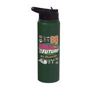 Back to the Future Hill Valley USA Stainless Steel Insulated Water Bottle