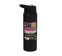 Back to the Future Hill Valley USA Stainless Steel Insulated Water Bottle