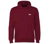 Back To The Future Hoodie - Burgundy | Size: Small Back To The Future Burgundy S