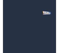 Back To The Future Hoodie - Navy - XL