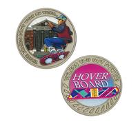 Back To The Future Limited Edition Hoverboard Metal Collectible Coin in Metallics Back To The Future Metallics