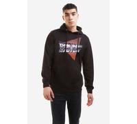 Back To The Future Men's Chrome Logo Hoodie Black | Size: 2XL Back To The Future Black 2XL