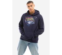Back To The Future Men's Tour Hoodie Navy | Size: Small Back To The Future Navy S