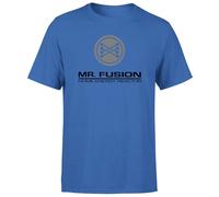 Back To The Future Mr Fusion Men's T-Shirt - Blue | Size: Large Back To The Future Blue L